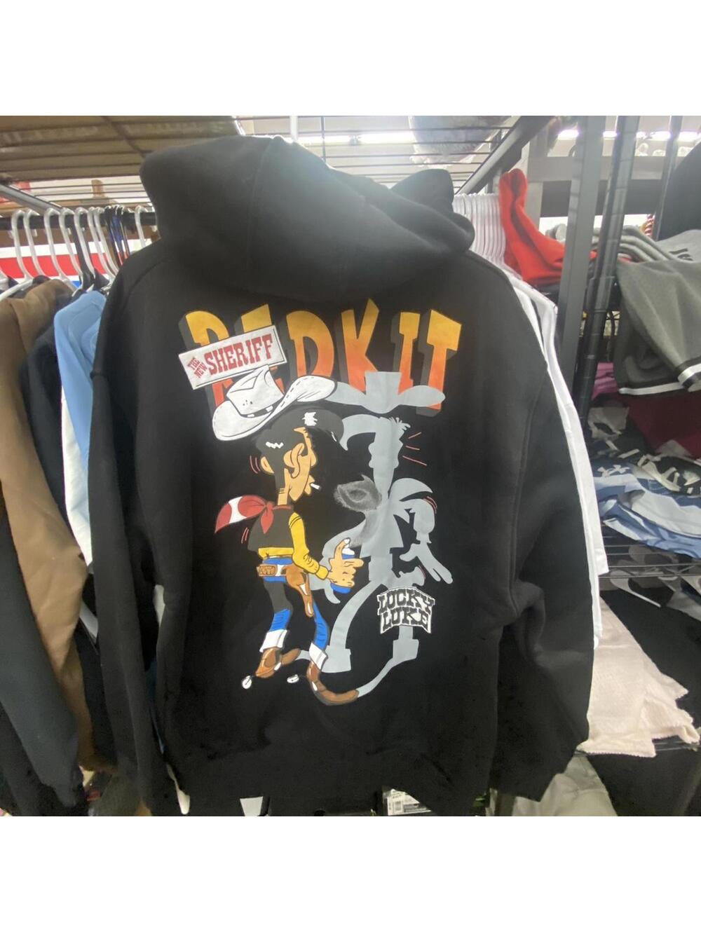Blow Up “Redkit New Sheriff” Black Graphic Hoodie - XXL